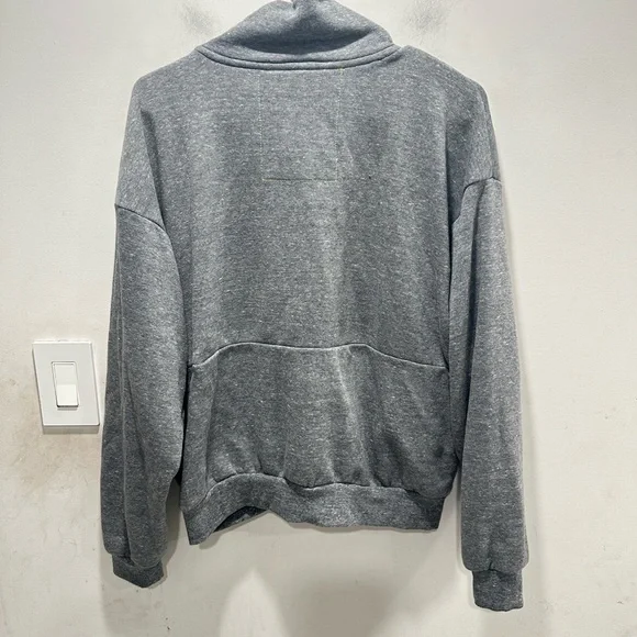 Aviator Nation Gray Half Zip Sweater - Picture 4 of 4